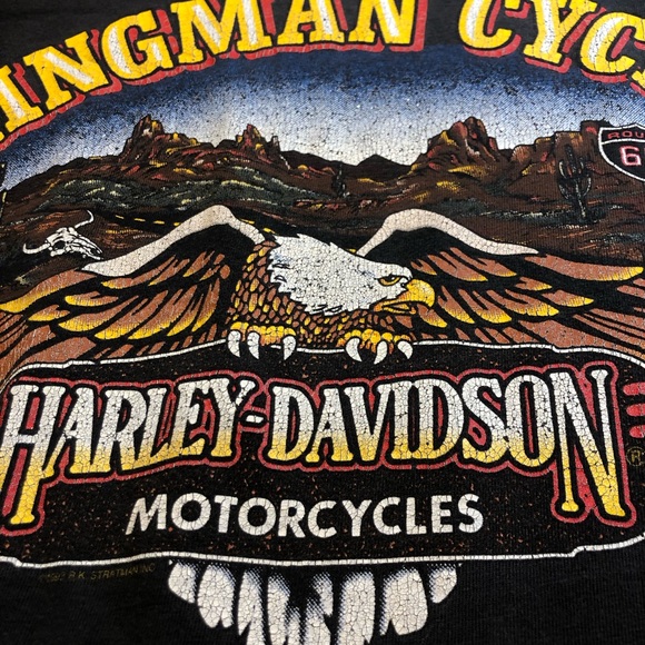 Vintage 1994 Haley Davidson Alaska T-Shirt Men’s Large - Picture 10 of 11